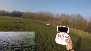 خرید کوادکوپتر دوربین دار با بازوهای تاشو syma z3/نوین آرسی