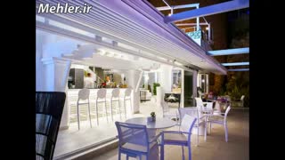 طراح سایبان اتوماتیک فست فود- کافی شاپ- تالار-