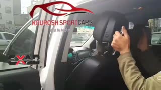 مانیتور پشت سری |مانیتور اگزد|مانیتور فابریک خودرو|مانیتور فابریک کوروش اسپرت