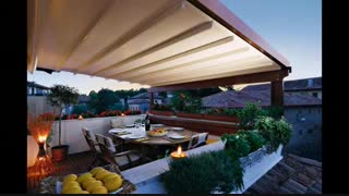 شیک ترین انواع سقف تمام اتوماتیک تالار- کافی شاپ- فست فود- حیاط-