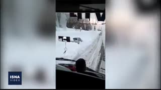 برف سنگین در گیلان؛ از قطعی آب و برق تا ماندن مسافران در جاده