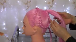 آموزش مدل مو دخترانه شینیون با دنباله- مومیس مشاور و مرجع تخصصی مو