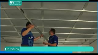 مراحل کناف کاری سقف به چه شکل انجام می‌شوند؟