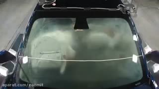 آزمایش تصادف خودرو های تسلا