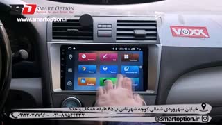 نصب مانیتور اندروید فابریک تویوتا کمری VoxX