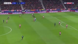 خلاصه بازی حساس اتلتیکو مادرید 1 - لیورپول 0 از مرحله حذفی لیگ قهرمانان اروپا