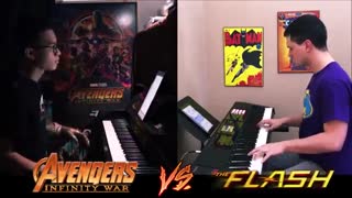 Dc VS Marvel Piano Battle - 2