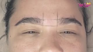 آموزش قرینه سازی ابرو- مومیس مشاور و مرجع تخصصی مو