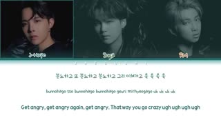 BTS - UGH! Color Coded Lyrics Eng/Rom/Han+ترجمه