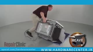 آموزش تعویض المنت ماشین  ظرفشویی ال جی