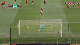 خلاصه بازی تماشایی منچستریونایتد 3 - واتفورد 0 از هفته 27 لیگ برتر انگلیس