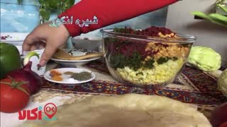 طرز تهیه "دلمه کلم پیچ"