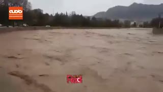 شروع سیل در لرستان