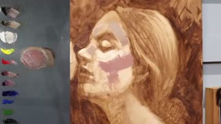 ✅ آموزش تکنیک نقاشی پرتره رنگ روغن