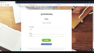 نحوه ورود به click meeting