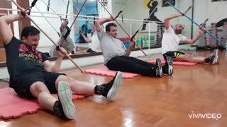 تمرینات بدنسازی و آمادگی جسمانی دکتر شاهپوری - مناسب برای ورزش در خانه - جلسه اول