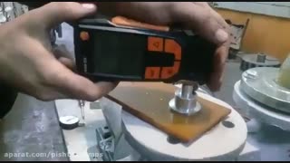 نمایش میزان خلاء پمپ وکیوم آبی با گیج عقربه ای