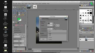 جلسه ی 2 دوره ی آموزش GIMP استاد نیک زاد زیبایی پوست
