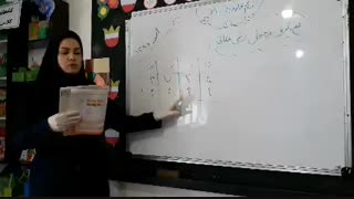 مدارس جوانه های مشهد تدریس جمع در جدول ارزش مکانی پایه سوم خانم خویی