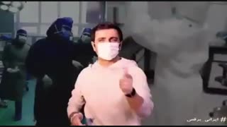 رقص امین زندگانی و دعوت به چالش ایرانی برقص