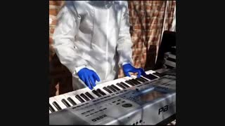 آهنگ ویروس کرونا کلیپ ارگ نوازی