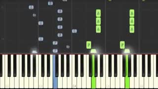 Gravity Falls - Opening Theme/Weirdmageddon [Piano Tutorial]
