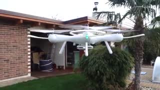 کوادکوپتر با دوربین چرخان syma x25pro/نوین آرسی