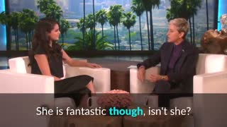 Learn English With Selena Gomez & Ellen