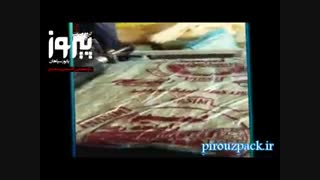 دستگاه بسته بندی پوشال کولر و قطعات پیروزپک، بسته بندی قطعات صنعتی با بسته بندی اصولی و استاندارد