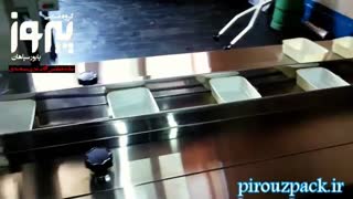 دستگاه بسته بندی پک آجیل، بسته بندی انواع ظروف یک بار مصرف و پک های مختلف