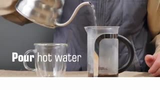 قهوه  فرنچ پرس در خانه