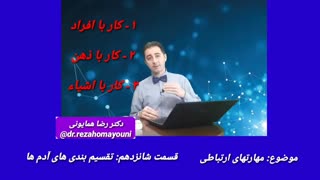 مهارتهای ارتباطی - قسمت شانزدهم _ دکتر رضا همایونی لمینت