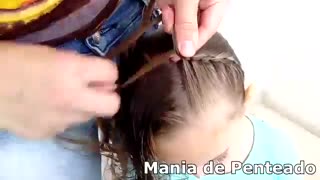 آموزش مدل مو بچه گانه دختر بافت برجسته شده- مومیس مشاور و مرجع تخصصی مو