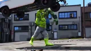 نبرد جذاب هالک و هالک پیر !!!