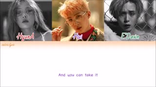 Triple H (HyunA, PENTAGON's Hui, E'Dawn) - 365 Fresh (HAN/ROM/ENG Color Coded Lyrics)