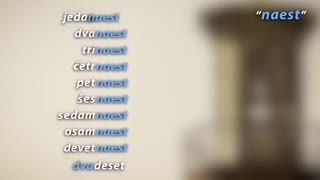 010 / Cardinal Numbers Part 2 (10-20)  - Croatian101Lesson