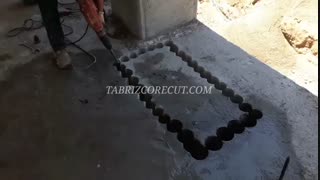 اهر / برش سقف بتن مسلح
