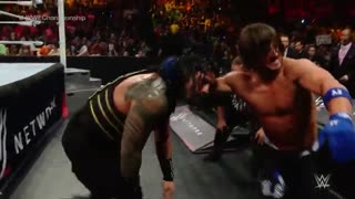 مسابقه Roman Reigns مقابل AJ Styles در رویداد Extreme Rules 2016
