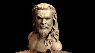 ✅ آموزش طراحی  و ساخت مجسمه تندیس یک مرد